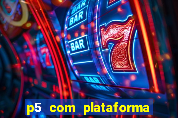 p5 com plataforma de jogos